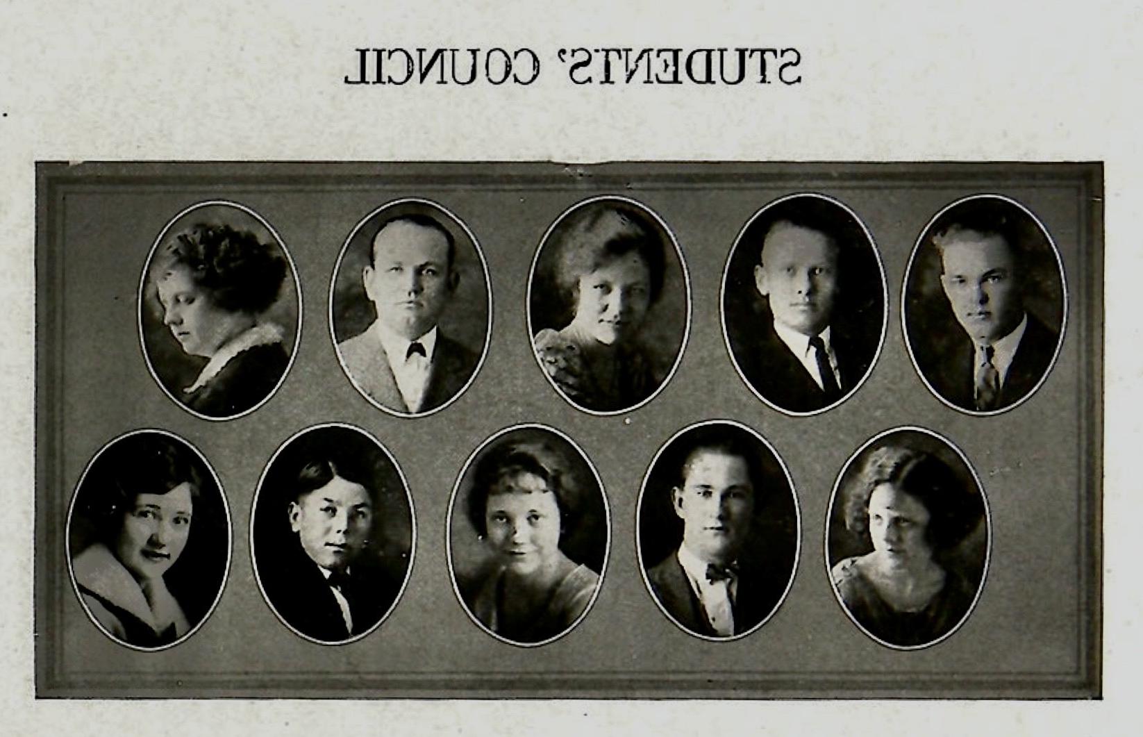 composite of 1922-23 Student Government Association